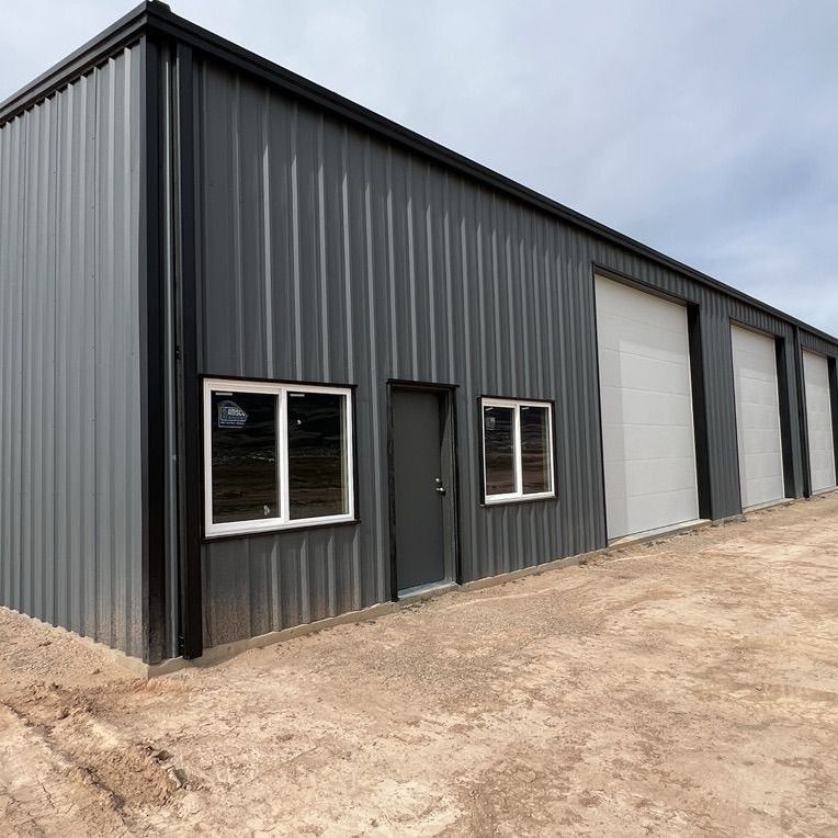 1.3 Acres Fully Fenced Industrial Property + 4,000 SF New Shop for Sale