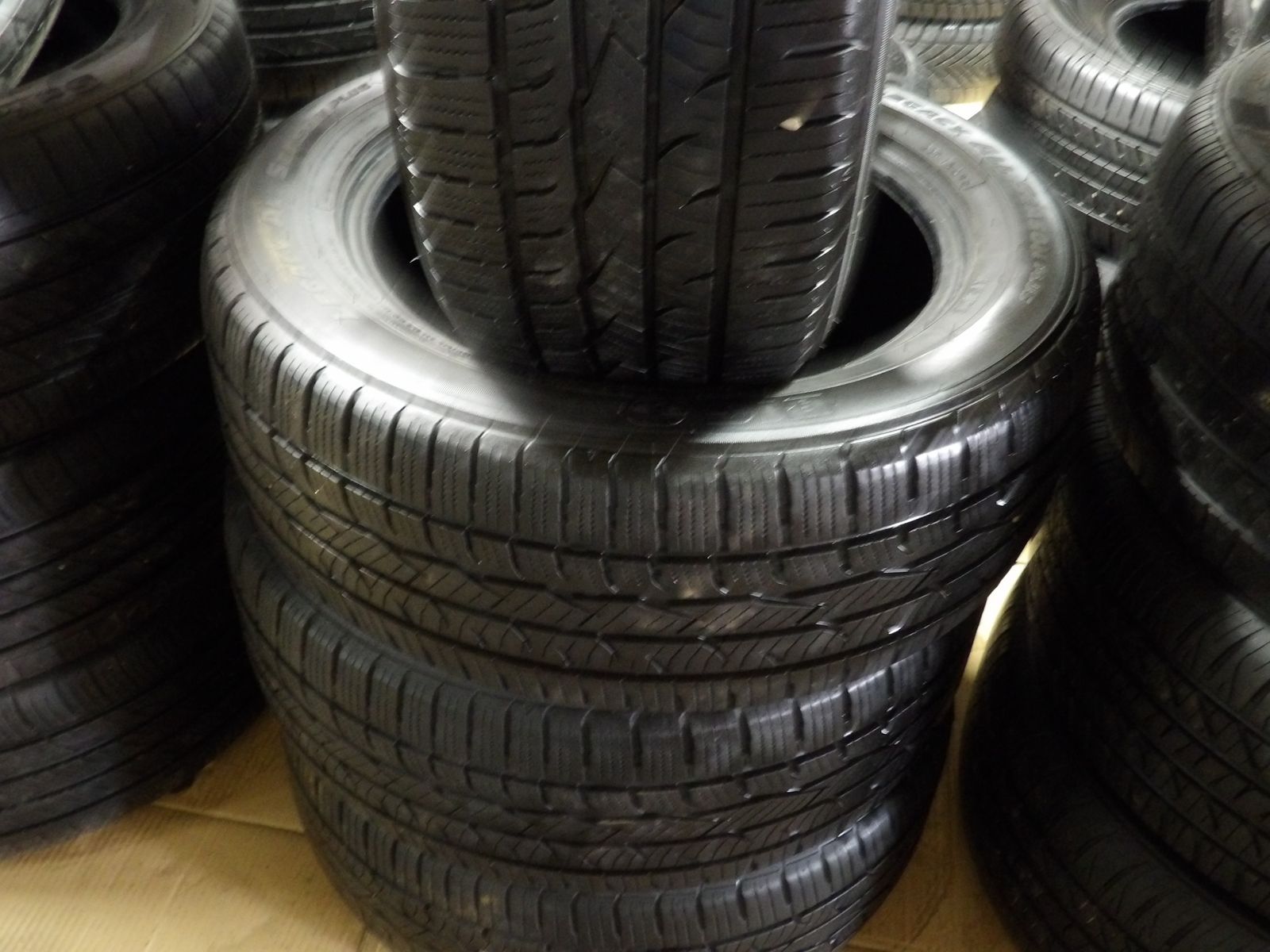 225/55R17 BIG O LEGACY ALL SEASON PLUS SET OF USED TIRES
