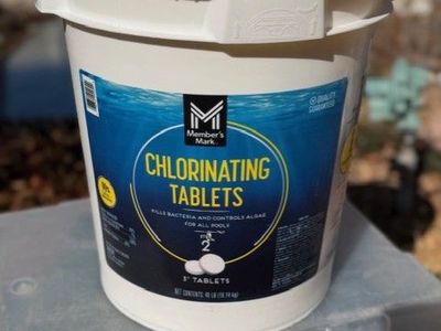 3 Chlorine Tablets - 40 Lb bucket