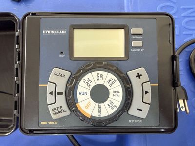 Hydro-Rain HRC 100-C 12-Station Indoor/Outdoor Irrigation Controller Sprinkler Timer
