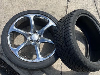 4 Boss Rims with Extra Snow tires