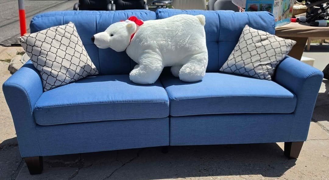 BRAND NEW COUCH AND LOVESEAT WITH PILLOWS