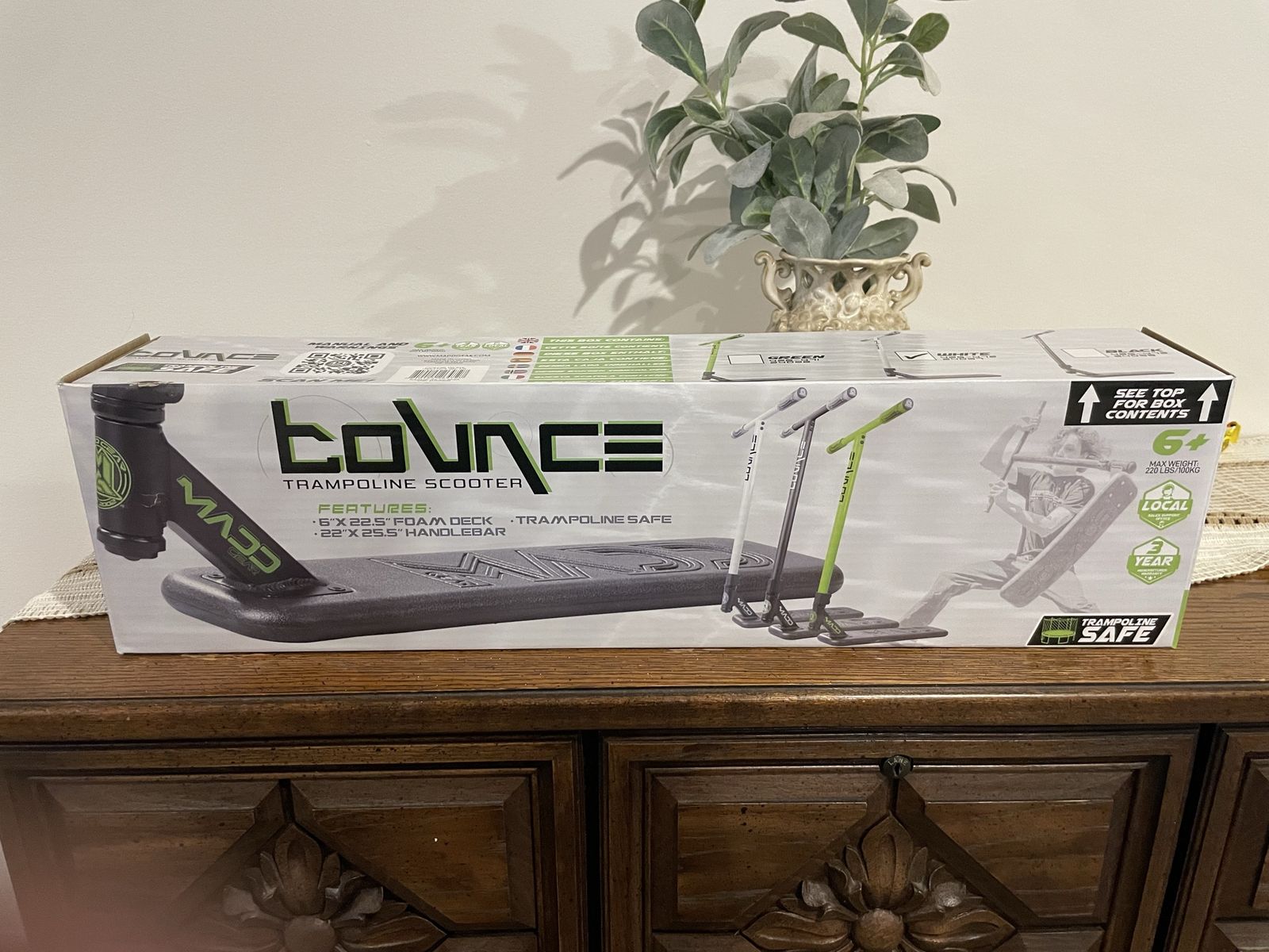 NEW Madd Gear Bounce Trampoline Pro Scooter – Foam