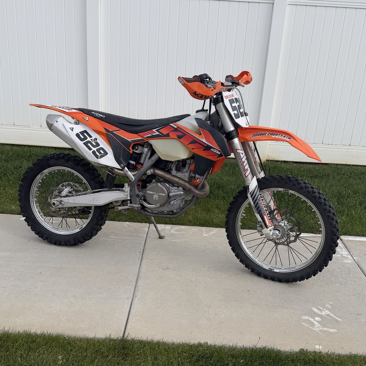 2014 KTM 450 XCF EFI E START REKLUSE