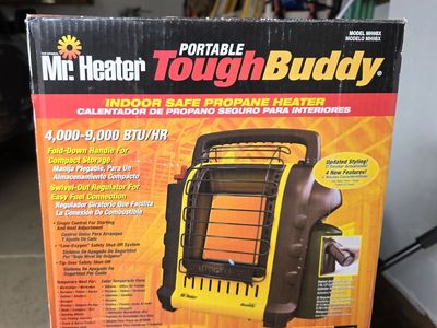 new in box mr. buddy heater