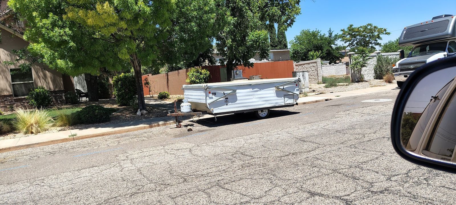 vintage Jayco pop-up trailer