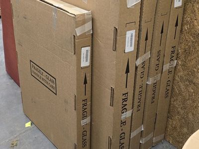 Picture or Painting or Mirror moving and shipping boxes