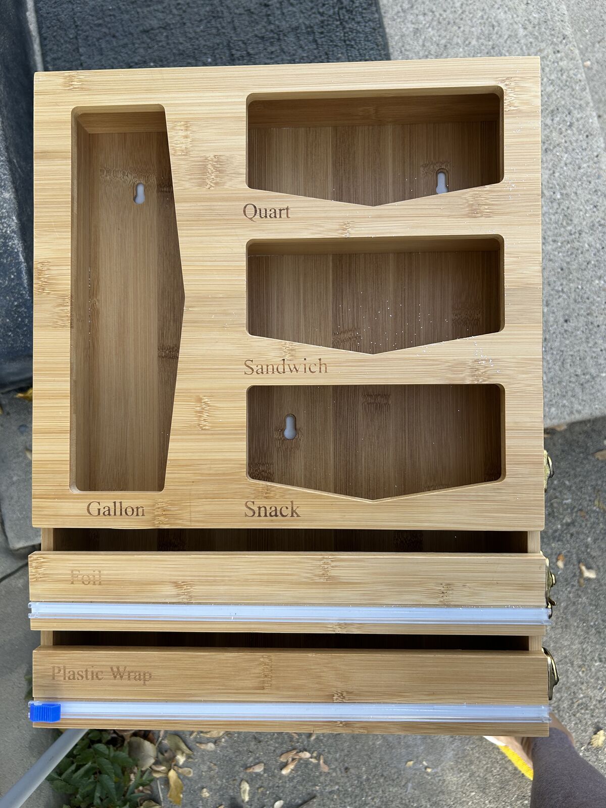 Kitchen storage/ Bag Holder