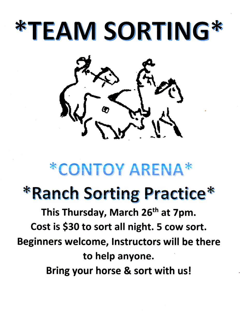 RANCH SORTING PRACTICE