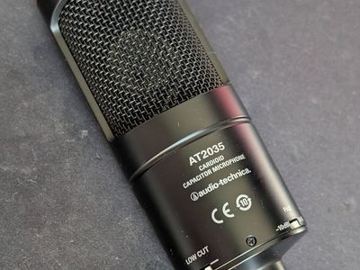 Audio Technica AT2035 Condenser Capacitor Mic Microphone