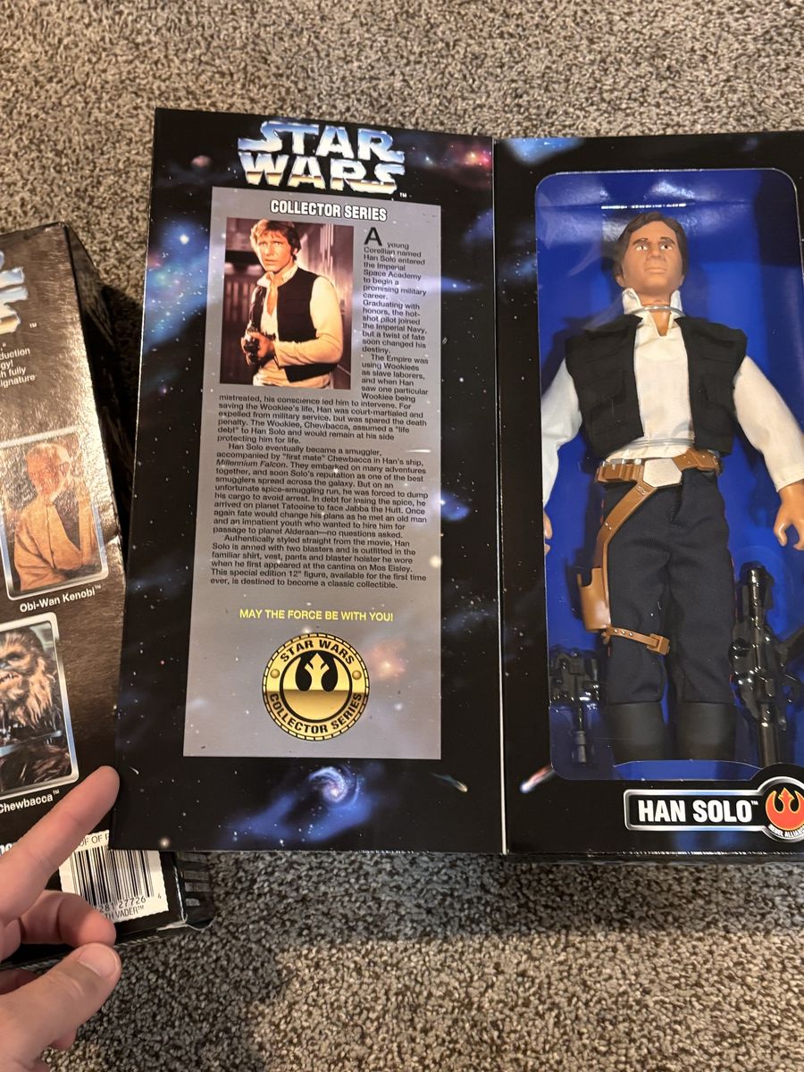 Star Wars Collector Series Han Solo Action Figure - Ages 5 & Up (1996)