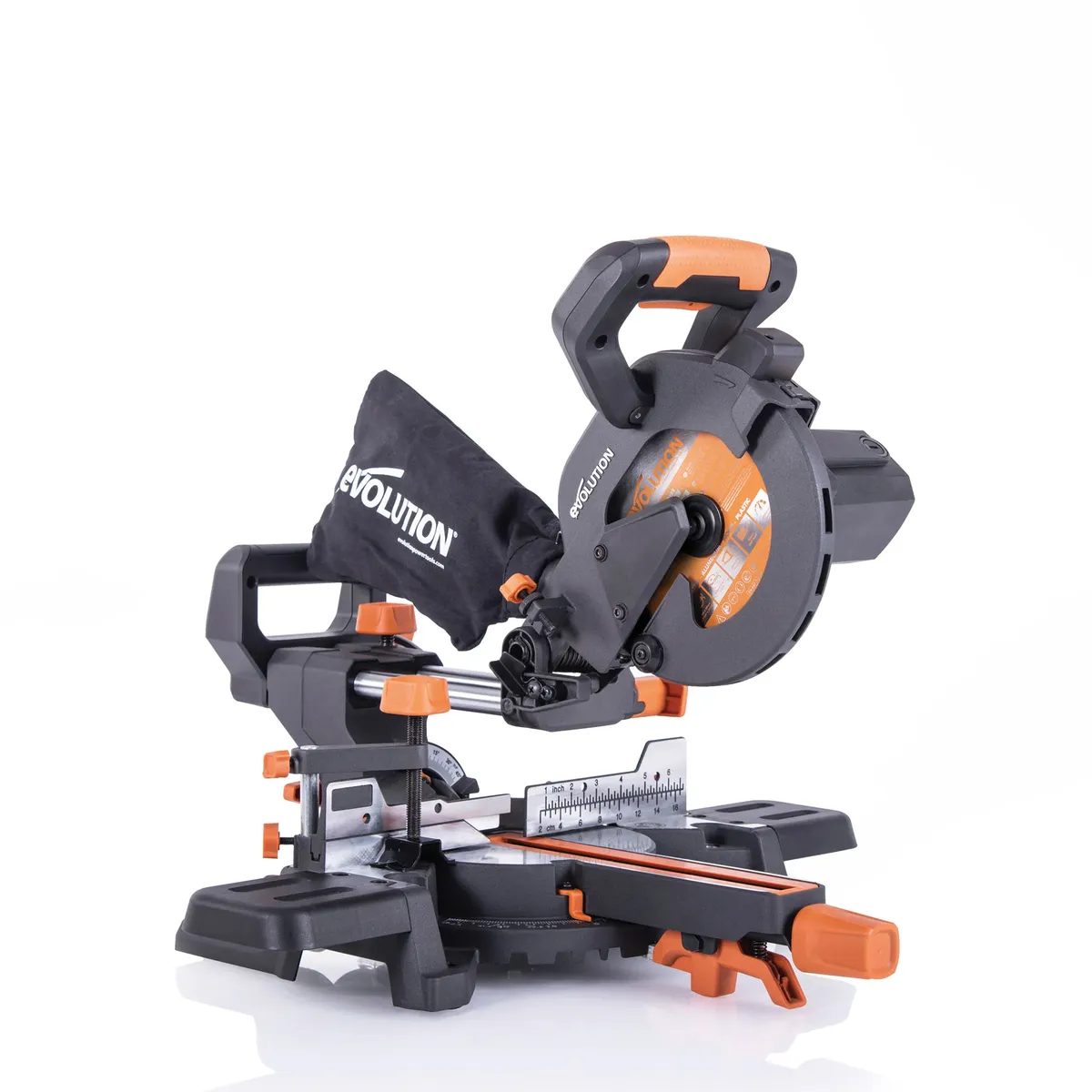 volution R185SMS+: Single Bevel Sliding Miter Saw With 7-1/4 in. Multi-Material Cutting Blade