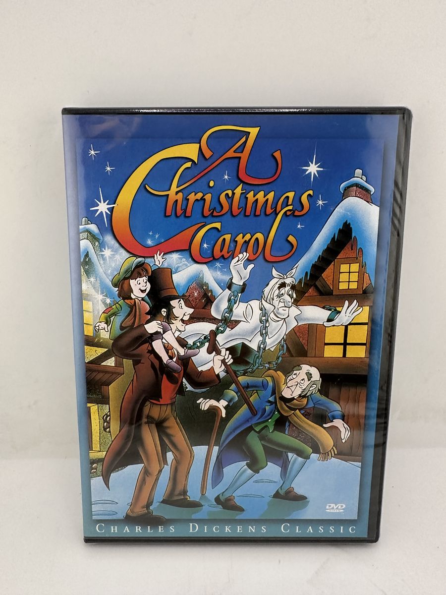 A Christmas Carol Charles Dickens Classic Animated DVD Liberty International