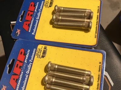 ARP extended lug studs for Honda civic