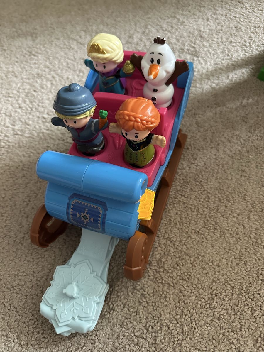Frozen Sleigh Fisher Price Little People