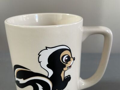 Vintage Marco Polo Disney Bambi Flower Skunk Mug