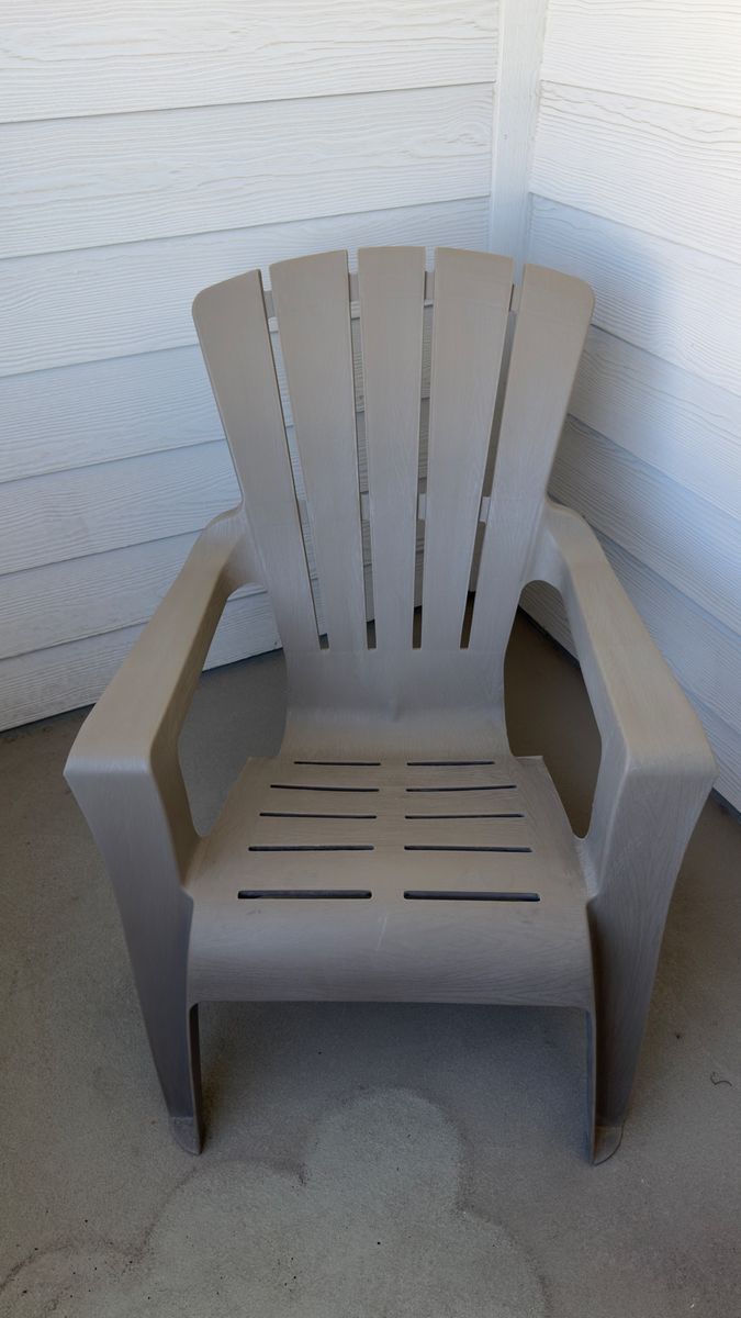 Gray balcony chairs