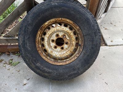 Free Mercedes sprinter spare wheel tire