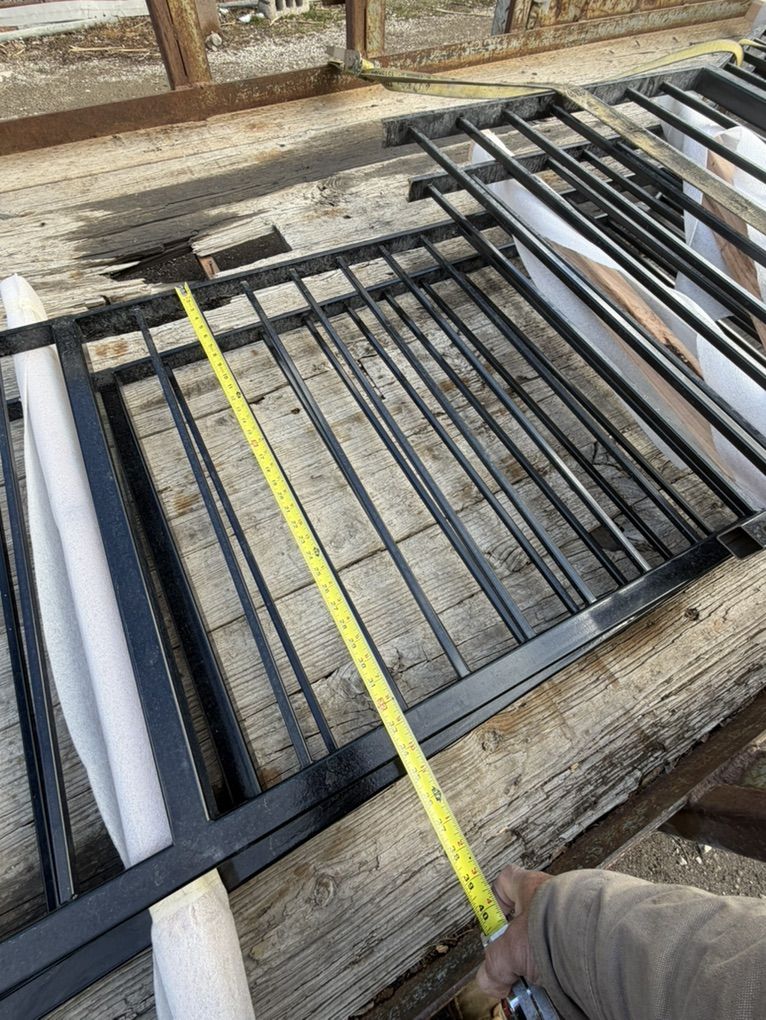 Hand rails that are brand new
