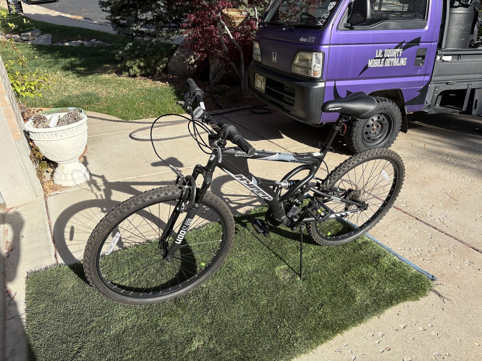 Hyper FS 26 in STEEL FRAME mountain bike