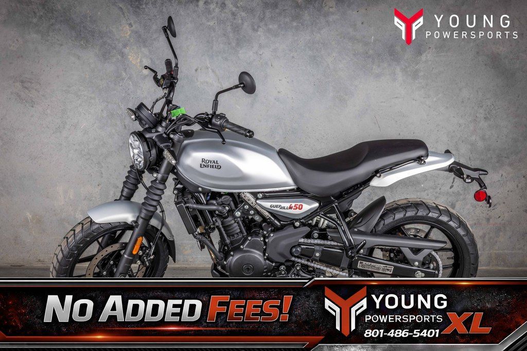 2026 Royal Enfield Guerrilla 450 Smoke Silver