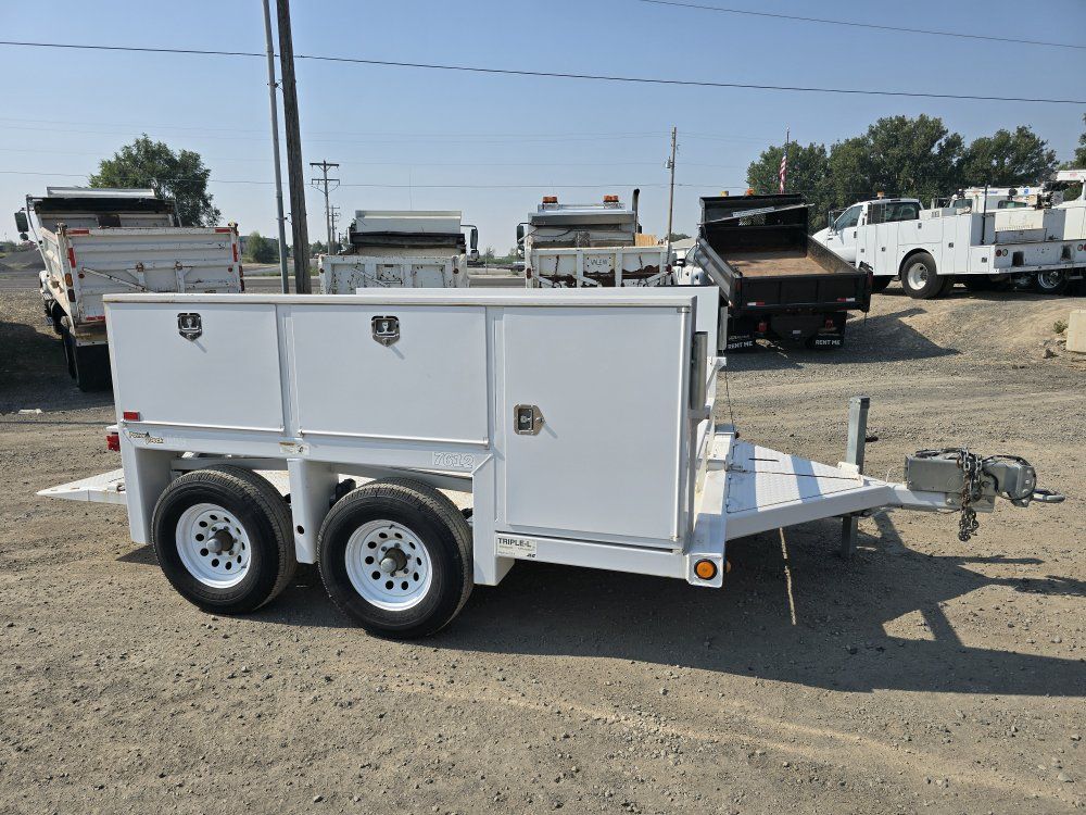2006 Triple L Drop Deck Scissor Lift Trailer
