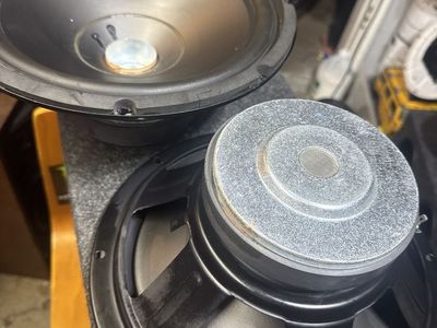 12" Pair Of Subs Unknown Brand
