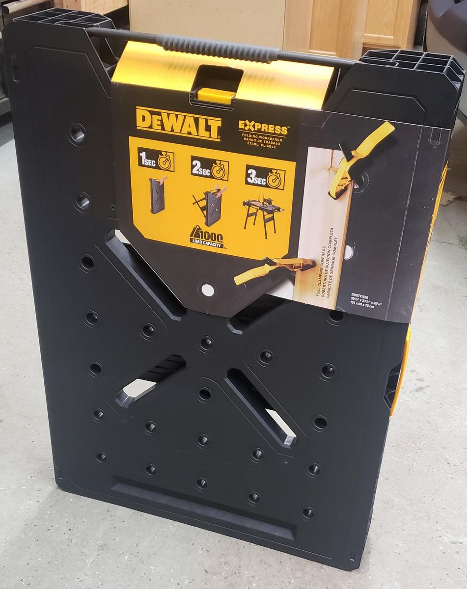 Dewalt Folding Work Bench 34x24 1000lb Capacity