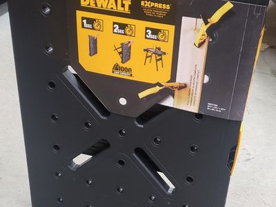 Dewalt Folding Work Bench 34x24 1000lb Capacity