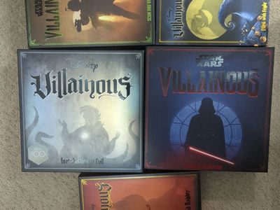 Villainous-Base game+4 expansions