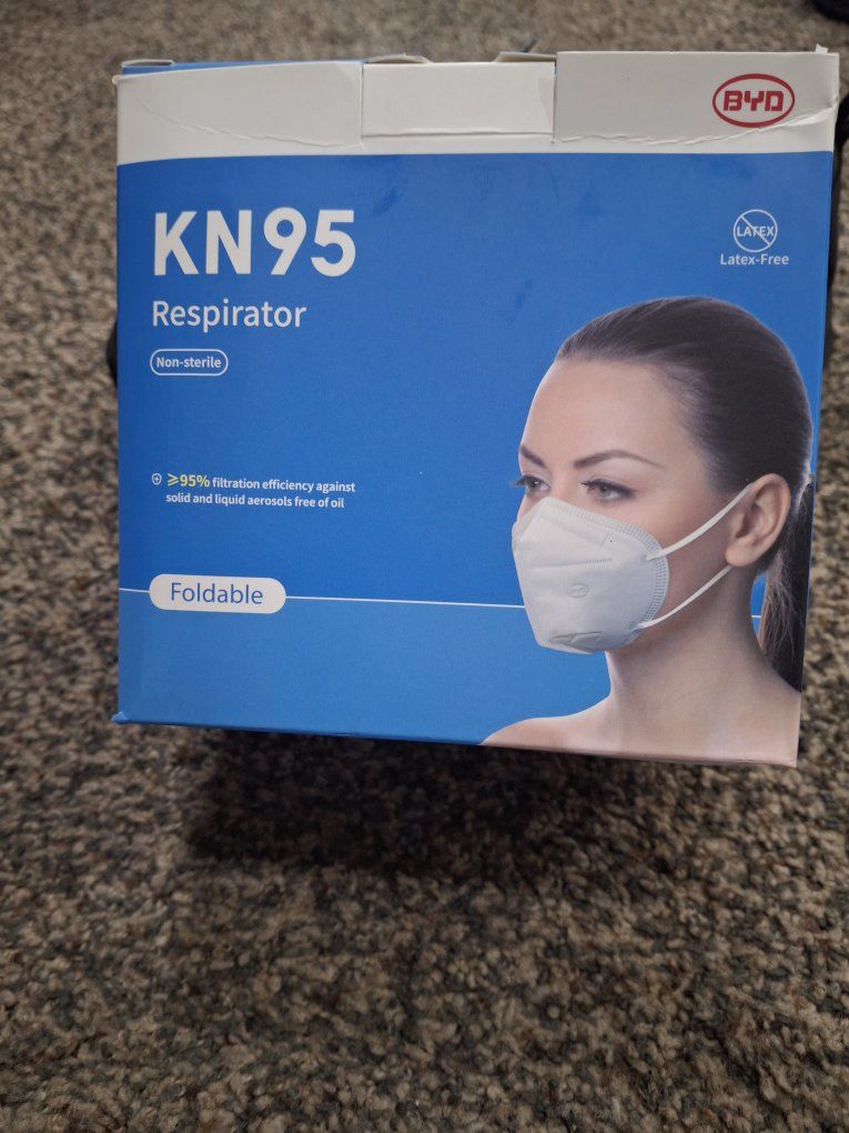 BYD Care KN95 Foldable Respirator Mask