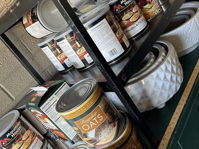 FOOD STORAGE 34 CANS TOTAL FAMILY HOME STORAGE & MOUNTAIN HOUSE