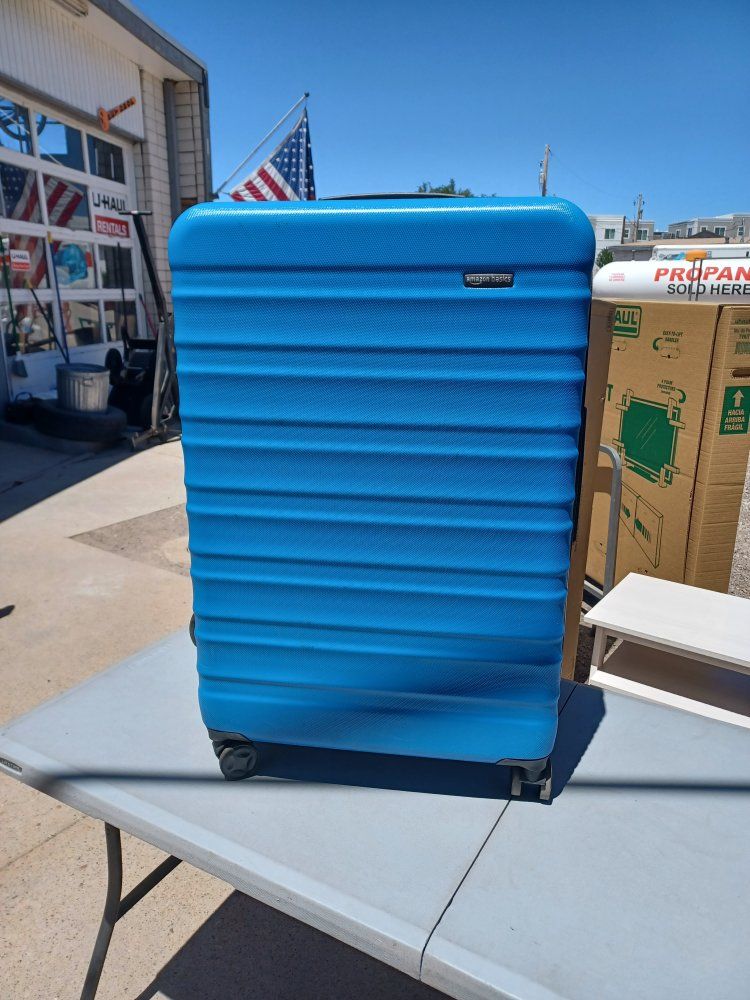 Amazon Basics suitcase