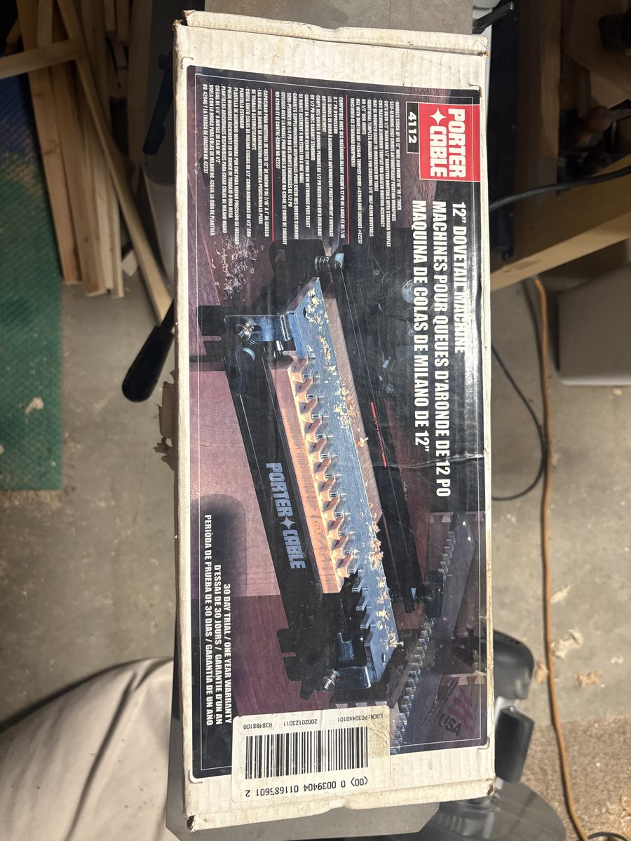 Porter-Cable 12" Dovetail Jig Brand New in Box