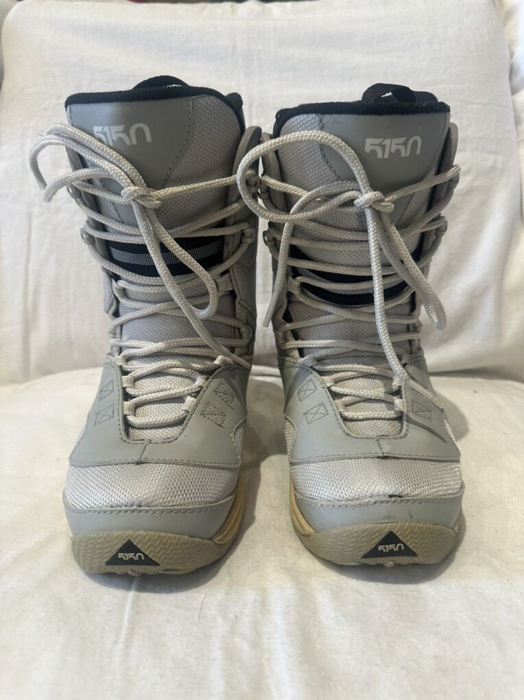 5150 Gray Women’s Size 6 Snowboard Boots