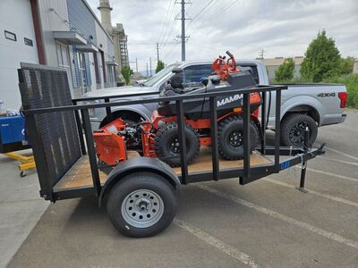MAMMOTH 850 & Utility Trailer with