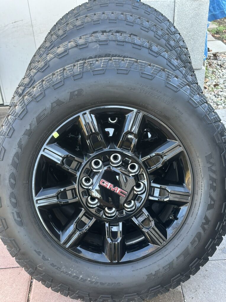 New 2026 GMC Sierra AT4 3500 Wheels And Tires
