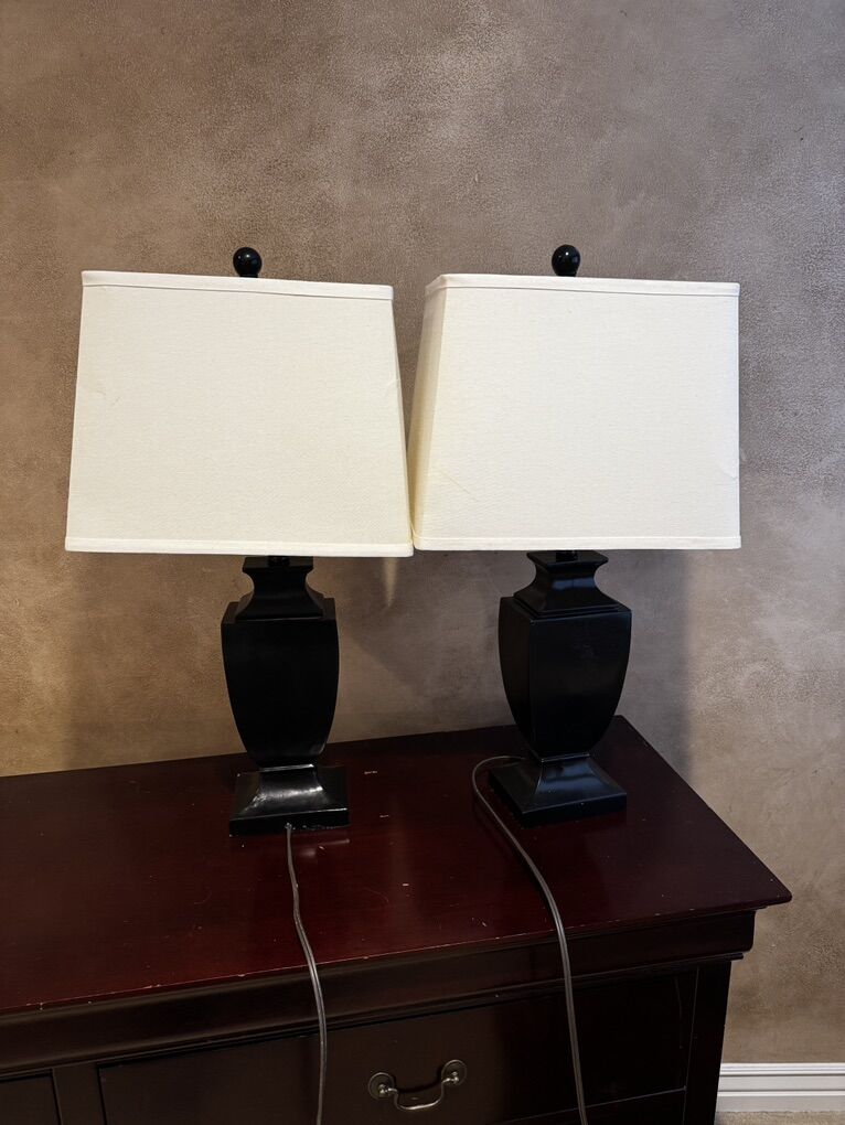 2 Table Lamps