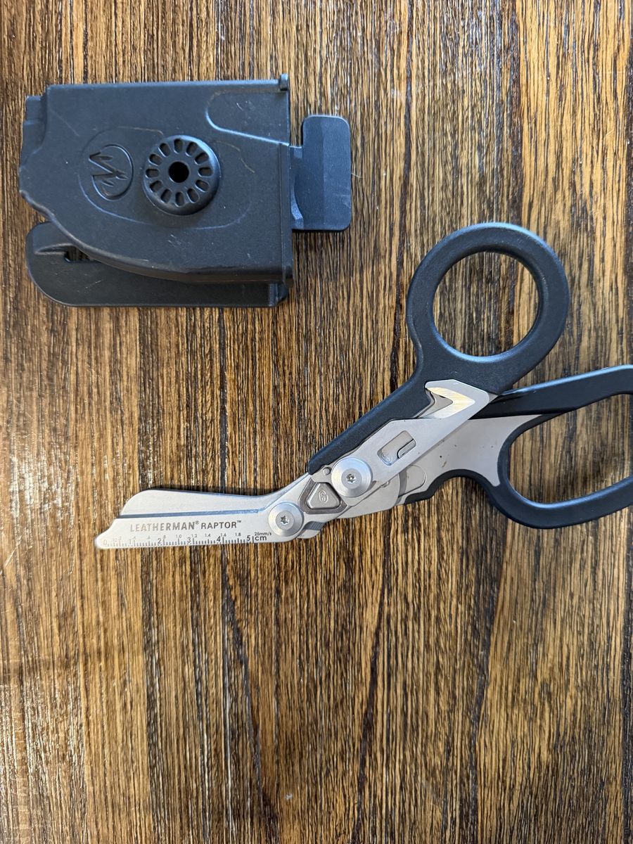 Leatherman Raptor Response Emergency Medical Shears with Holster - Black