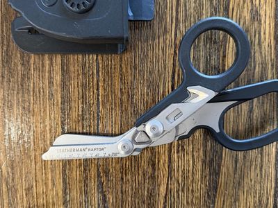 Leatherman Raptor Response Emergency Medical Shears with Holster - Black
