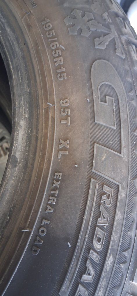 Used Big O Legacy Tour 195/65R15 91H Tire - Great Tread, Ready for Your Car