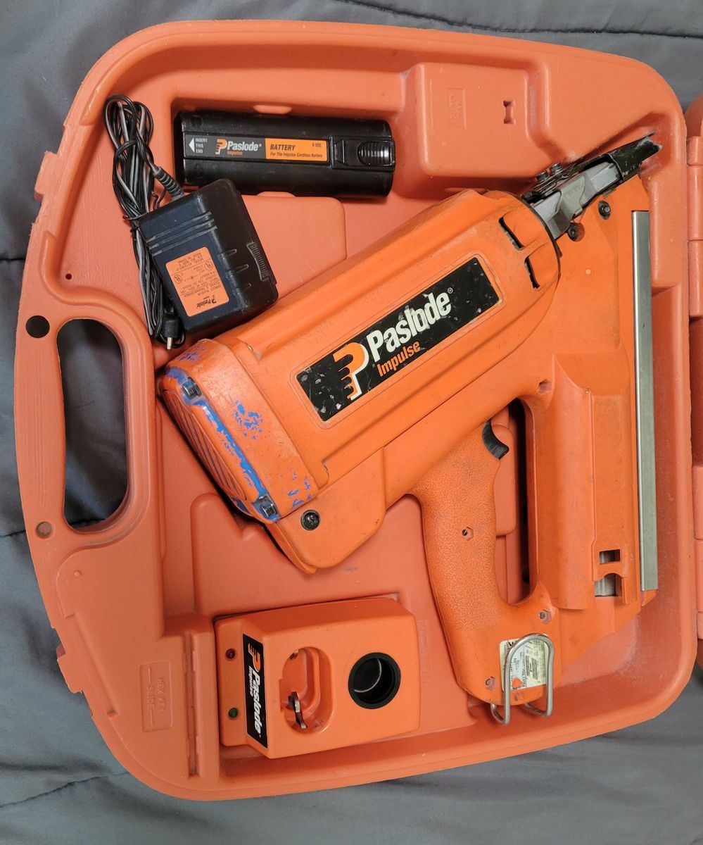 Paslode cordless nail gun utility framing nailer