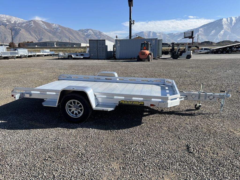 2026 Aluma 6.5x12 7712H Aluminum Tilt Utility Trai