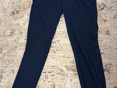 Navy ABC Lululemon Pants