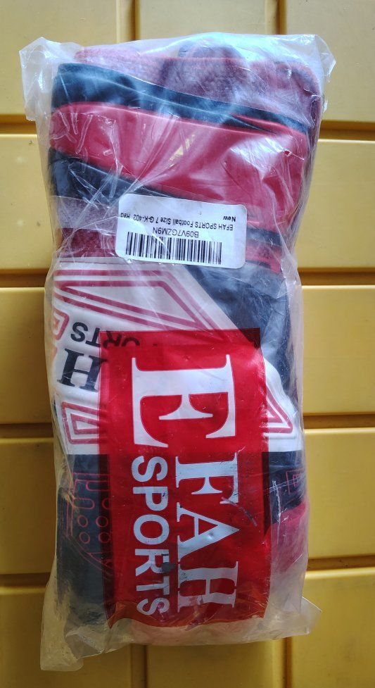 Efah Sports Goalkeeper Gloves Size 7 NEW