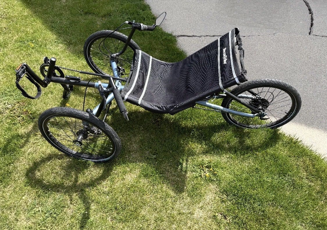 Terratrike Maverick Recumbent Trike Bike