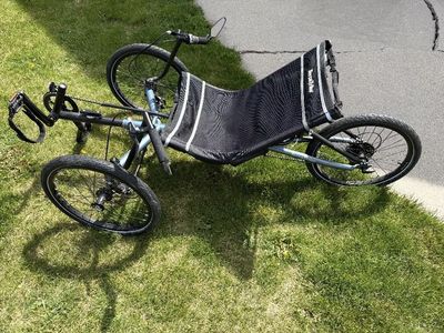Terratrike Maverick Recumbent Trike Bike