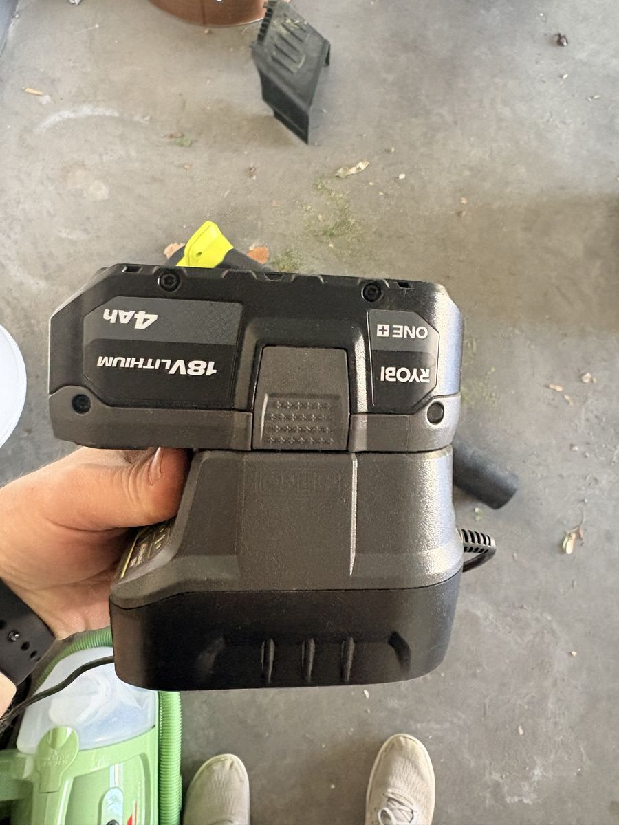 Ryobi ONE+ 18V Lithium-Ion 4Ah Battery & Charger P118 - Used, Good Condition