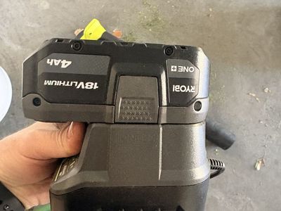 Ryobi ONE+ 18V Lithium-Ion 4Ah Battery & Charger P118 - Used, Good Condition