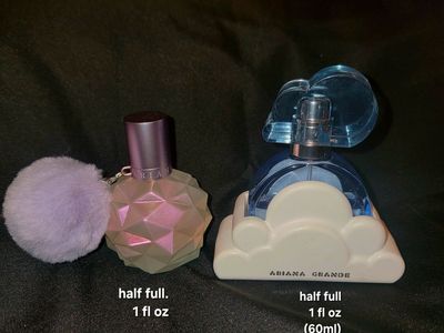 Ariana Grande Perfume Lot - Cloud & Moonlight Eau de Parfum (1 fl oz Each, ~50% Full)